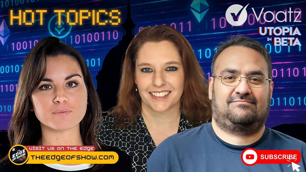 Blockchain election integrity podcast episode with Voatz mobile voting and digital democracy discussion